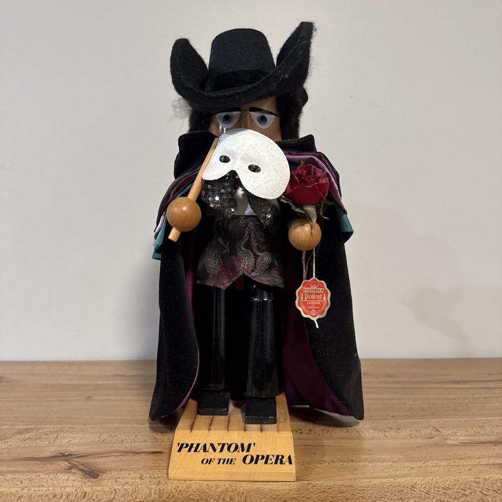 Steinbach 17" Phantom of The Opera: Christmas Nutcracker Made in Germany